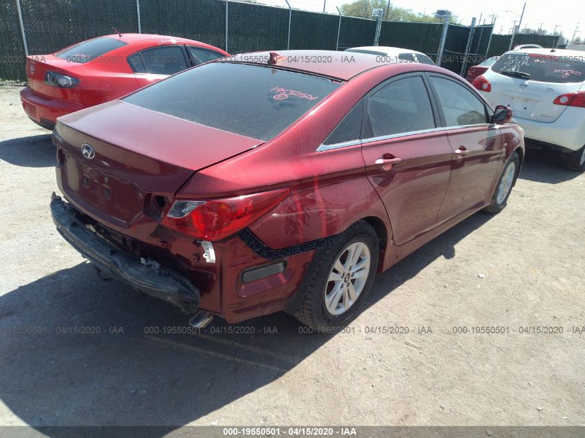 2014 HYUNDAI SONATA GLS 5NPEB4ACXEH835856