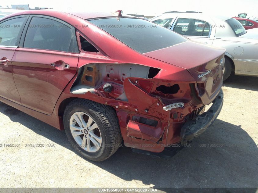 2014 HYUNDAI SONATA GLS 5NPEB4ACXEH835856