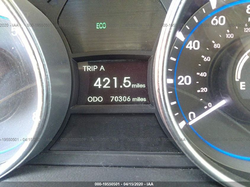 2014 HYUNDAI SONATA GLS 5NPEB4ACXEH835856