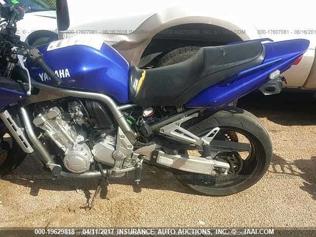 2001 YAMAHA FZS10 JYARN07E51A001758