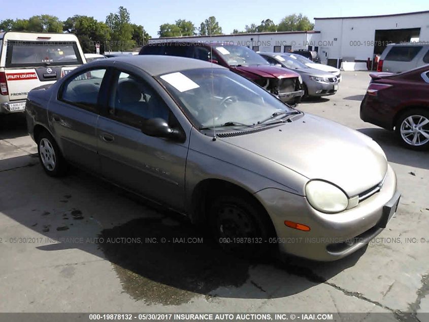 1B3ES46C31D184483 DODGE NEON Photo 1