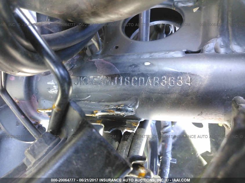 2012 KAWASAKI EX250 J JKAEXMJ18CDAB3634