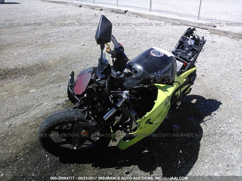 2012 KAWASAKI EX250 J JKAEXMJ18CDAB3634