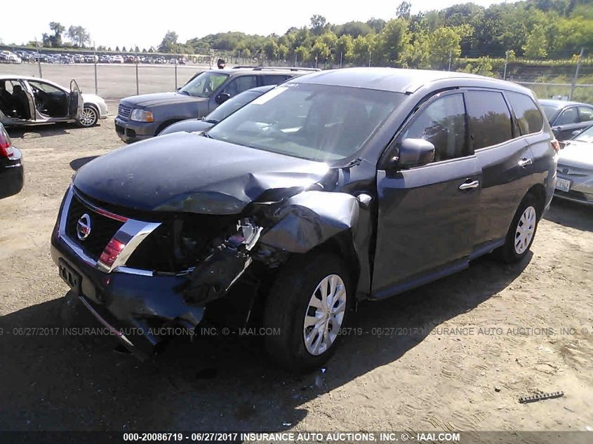 2013 NISSAN PATHFINDER S 5N1AR2MNXDC657366