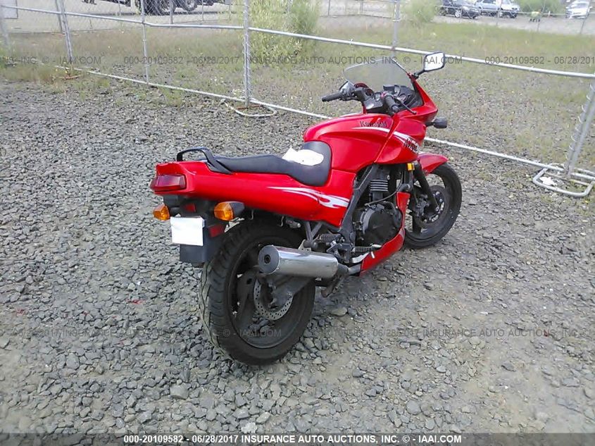 2008 KAWASAKI EX500 D JKAEXVD118A108449