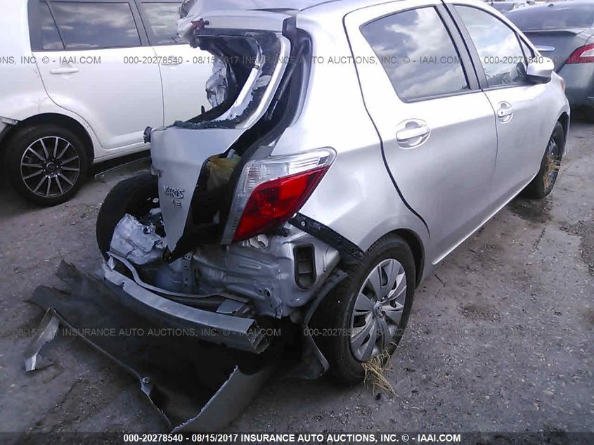 2013 TOYOTA YARIS L/LE/SE JTDKTUD33DD543790