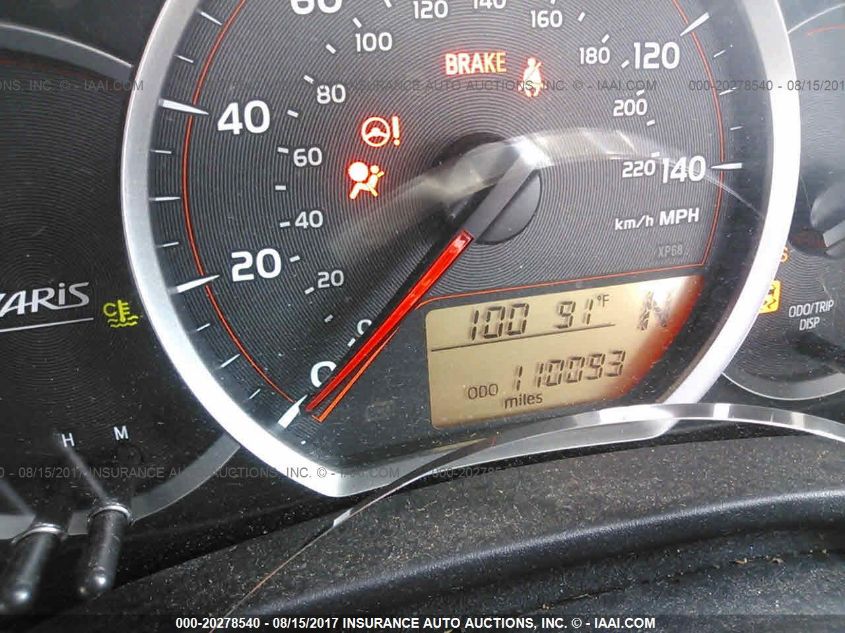 2013 TOYOTA YARIS L/LE/SE JTDKTUD33DD543790
