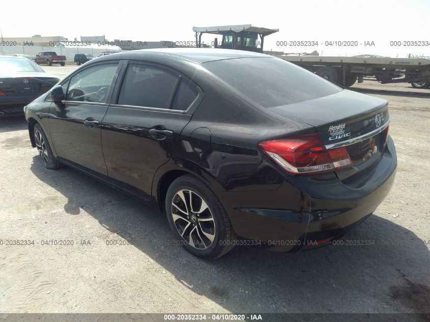 2013 HONDA CIVIC SDN EX 19XFB2F87DE008719