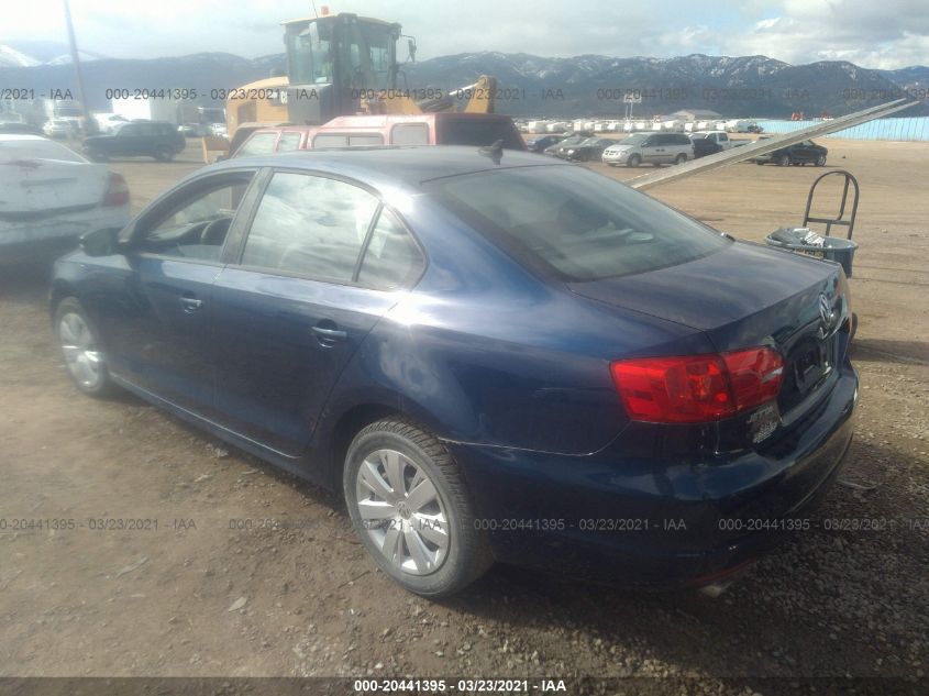 2014 VOLKSWAGEN JETTA SEDAN SE 3VWD17AJ7EM300909