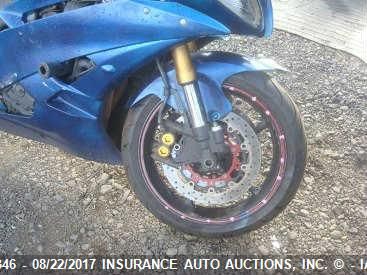 2007 YAMAHA YZFR6 L JYARJ12E67A022622