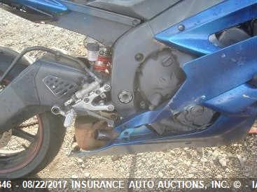 2007 YAMAHA YZFR6 L JYARJ12E67A022622