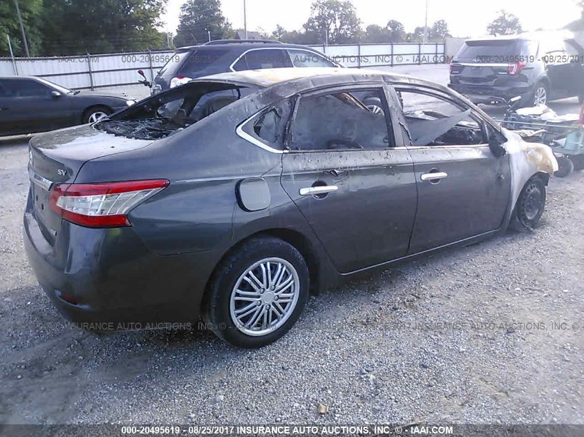 2014 NISSAN SENTRA S/SV/SR/SL 3N1AB7AP1EL615852
