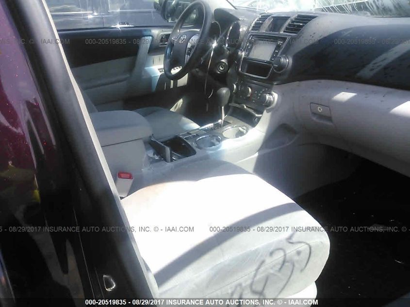2013 TOYOTA HIGHLANDER PLUS 5TDZA3EH9DS045722