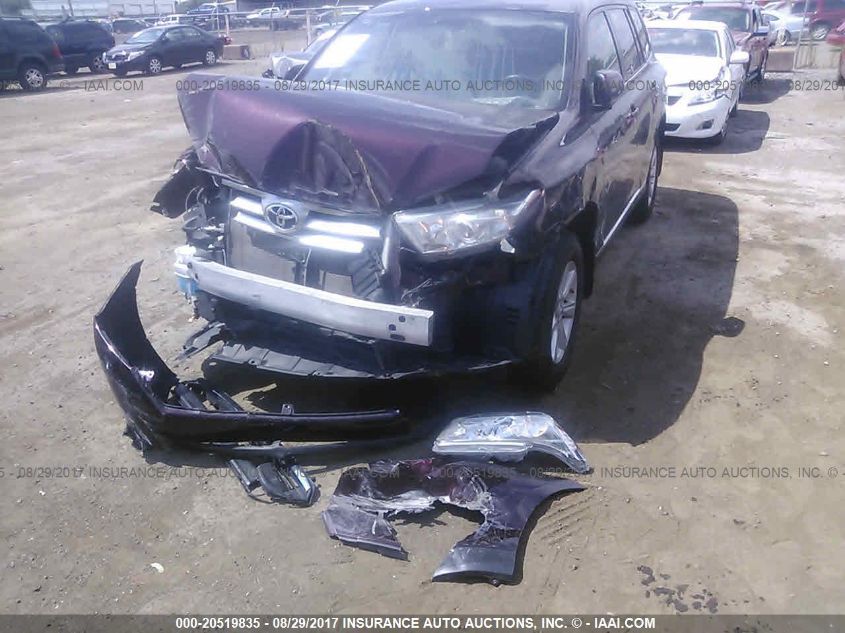 2013 TOYOTA HIGHLANDER PLUS 5TDZA3EH9DS045722