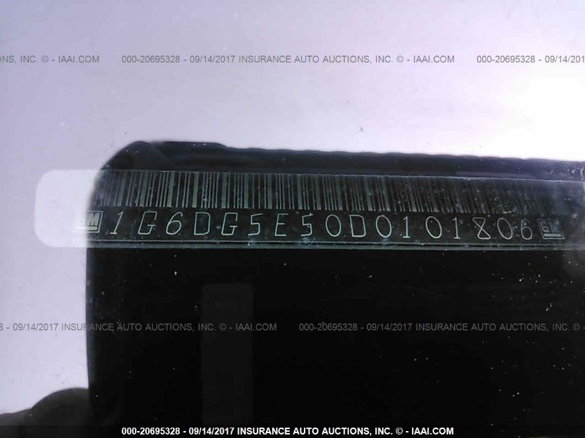 2013 CADILLAC CTS SEDAN LUXURY COLLECTION 1G6DG5E50D0101806