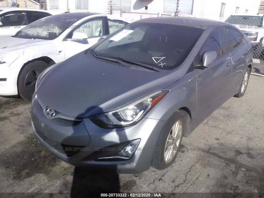 2014 HYUNDAI ELANTRA SE/LIMITED KMHDH4AE9EU177055