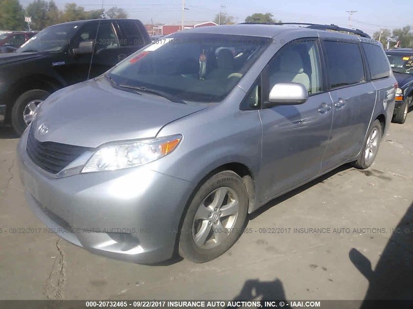 2013 TOYOTA SIENNA LE 5TDKK3DC6DS363673