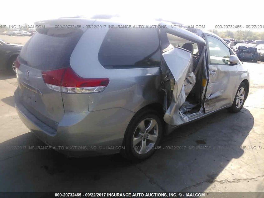 2013 TOYOTA SIENNA LE 5TDKK3DC6DS363673
