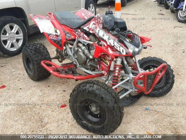 2004 HONDA TRX450 R 478TE30044A001127