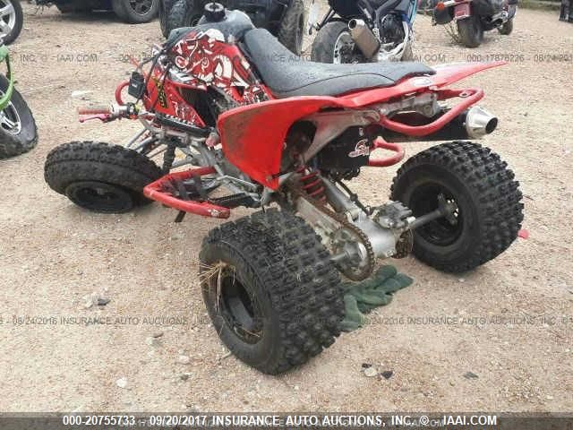 2004 HONDA TRX450 R 478TE30044A001127