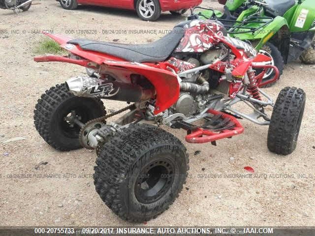 2004 HONDA TRX450 R 478TE30044A001127