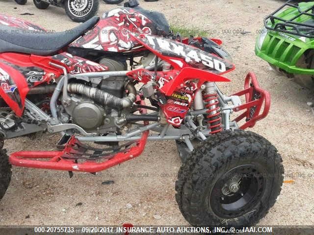 2004 HONDA TRX450 R 478TE30044A001127