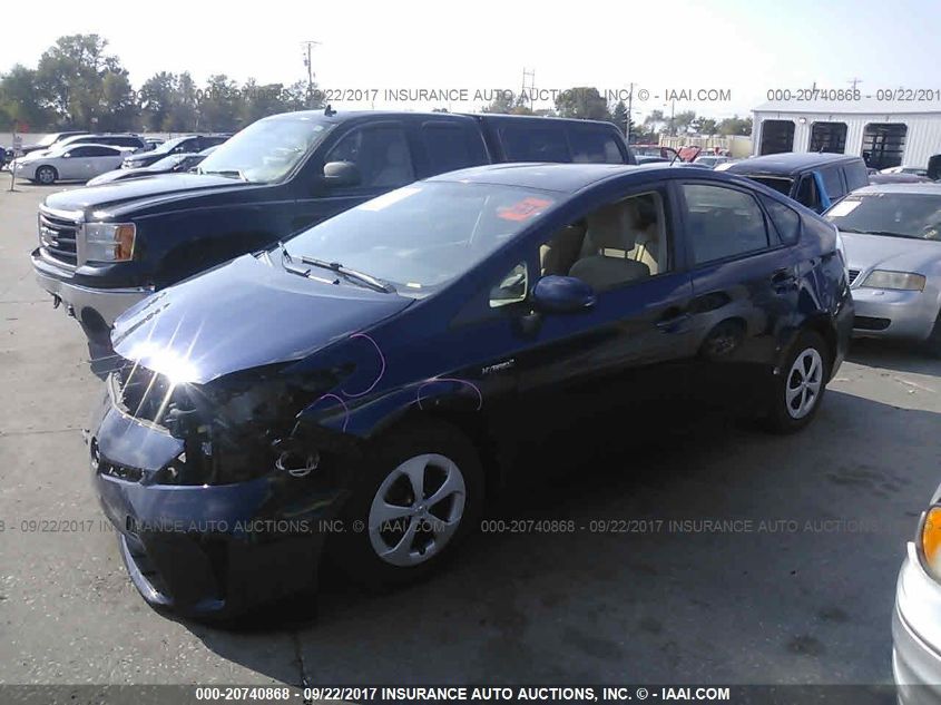 2014 TOYOTA PRIUS FOUR/FIVE/THREE/ONE/TWO JTDKN3DUXE1759751
