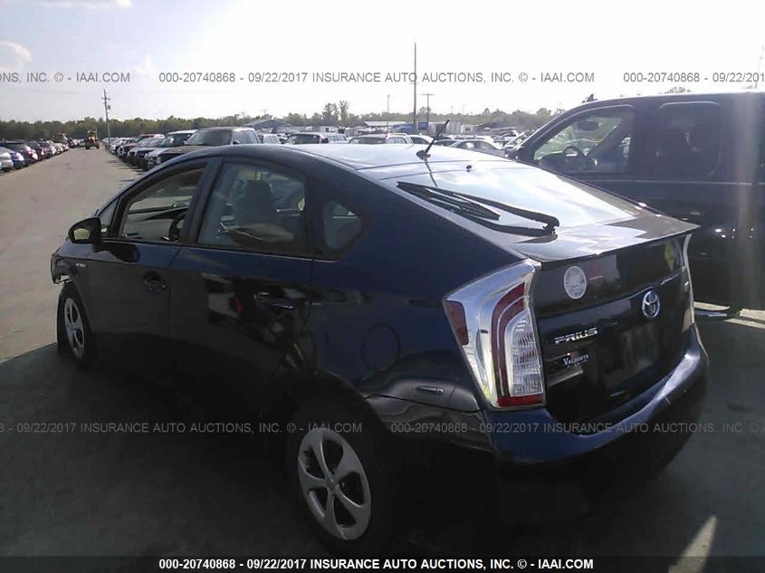 2014 TOYOTA PRIUS FOUR/FIVE/THREE/ONE/TWO JTDKN3DUXE1759751