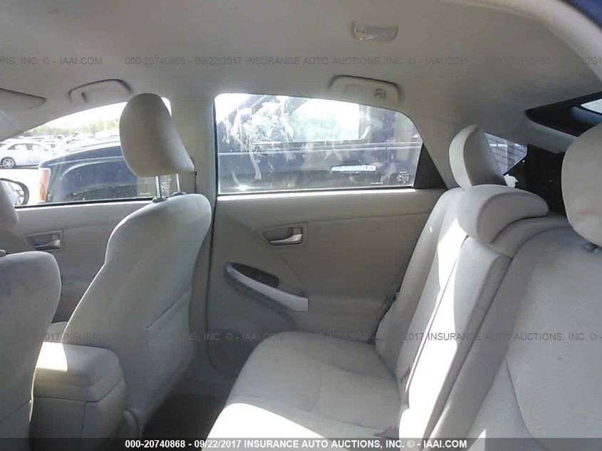 2014 TOYOTA PRIUS FOUR/FIVE/THREE/ONE/TWO JTDKN3DUXE1759751