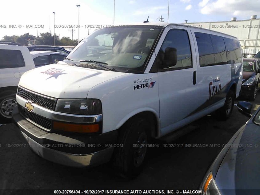 2015 CHEVROLET EXPRESS G2500 LT 1GBWGRFF8F1283941