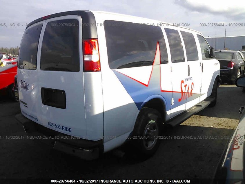 2015 CHEVROLET EXPRESS G2500 LT 1GBWGRFF8F1283941
