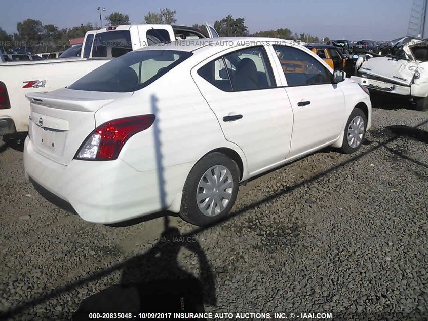 2017 NISSAN VERSA 1.6 S+ 3N1CN7AP2HL837790