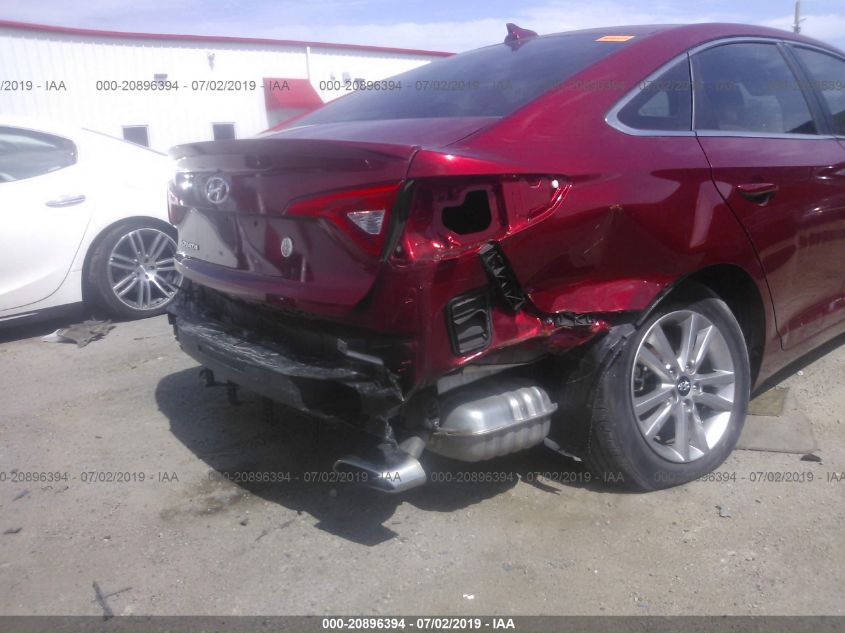 2015 HYUNDAI SONATA 2.4L SE 5NPE24AF7FH145638
