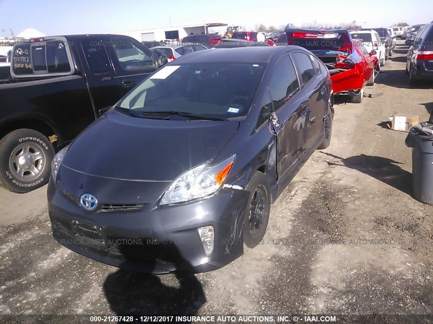 2014 TOYOTA PRIUS FOUR/FIVE/THREE/ONE/TWO JTDKN3DU9E0375756