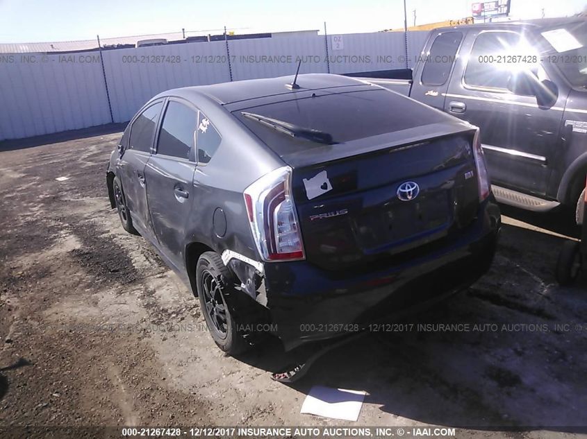 2014 TOYOTA PRIUS FOUR/FIVE/THREE/ONE/TWO JTDKN3DU9E0375756