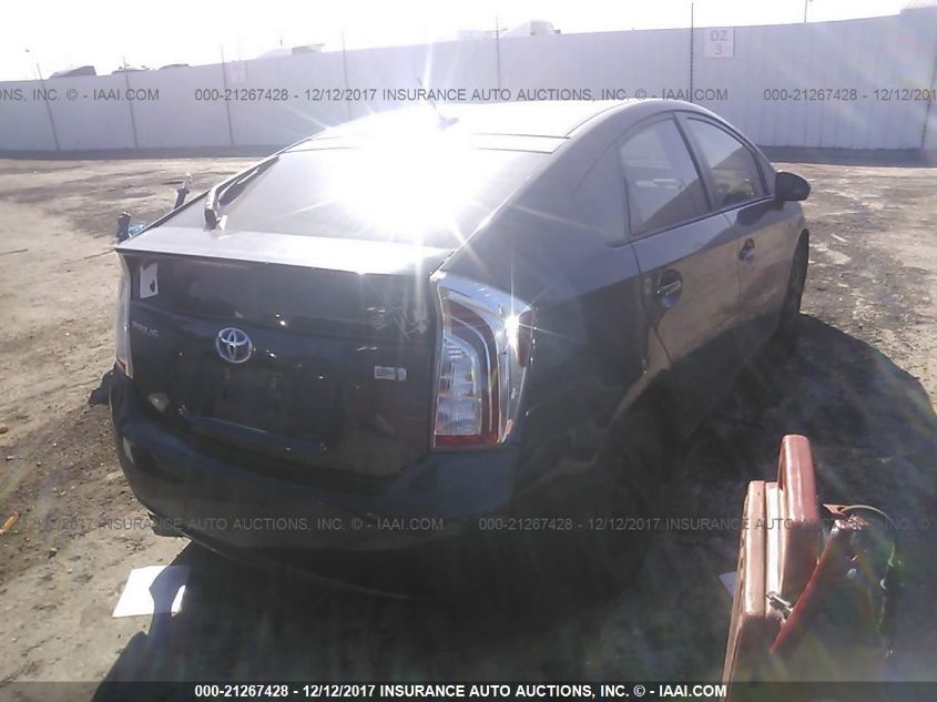 2014 TOYOTA PRIUS FOUR/FIVE/THREE/ONE/TWO JTDKN3DU9E0375756