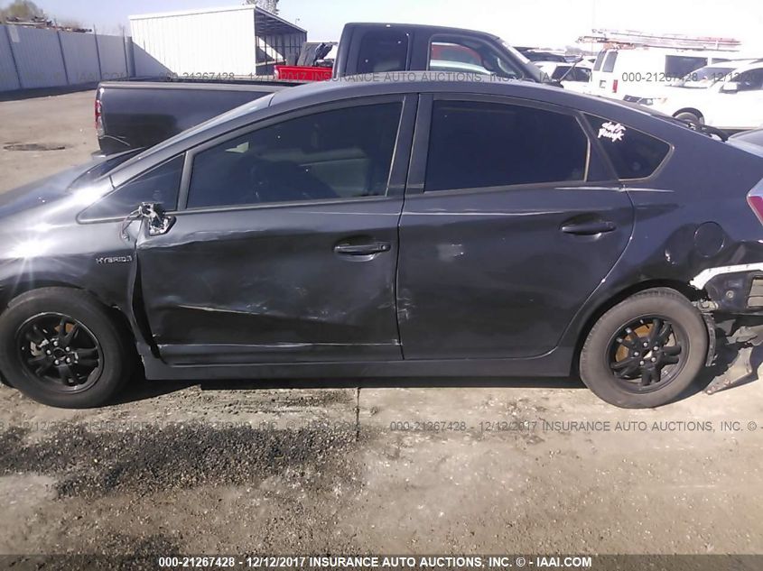 2014 TOYOTA PRIUS FOUR/FIVE/THREE/ONE/TWO JTDKN3DU9E0375756