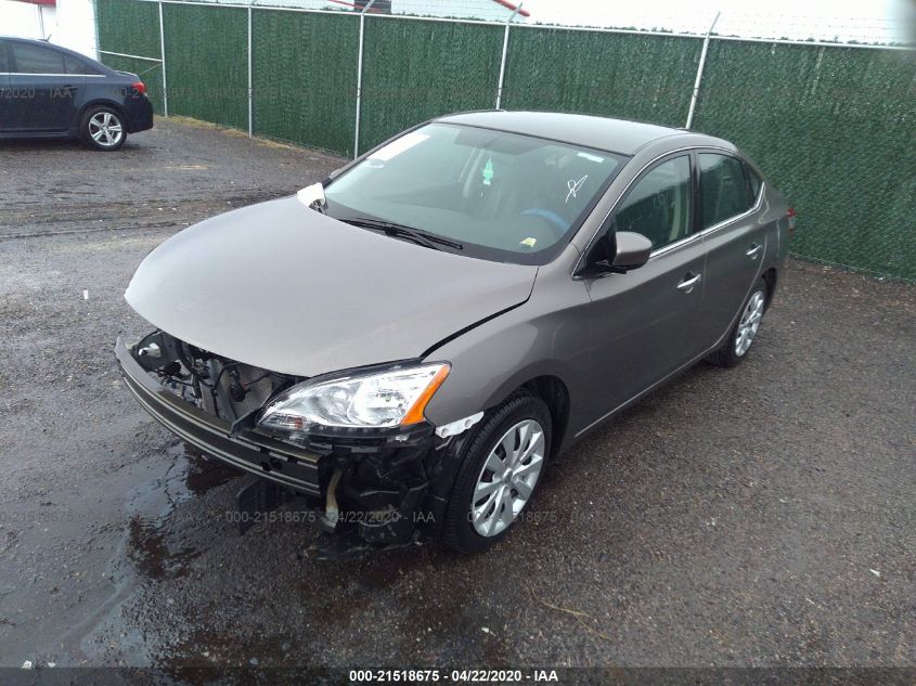 2015 NISSAN SENTRA S/SV/SR/SL 3N1AB7AP3FL656159