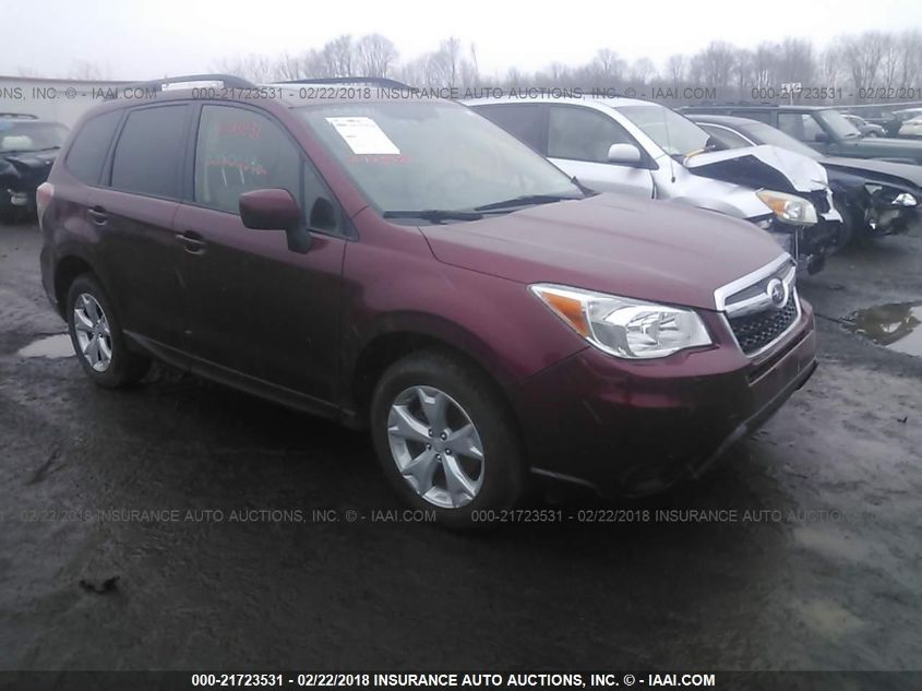 2014 SUBARU FORESTER 2.5I PREMIUM JF2SJAEC2EH527613