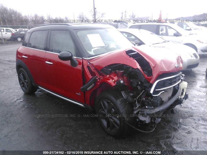 2016 MINI COOPER COUNTRYMAN S COUNTRYMAN WMWZC5C52GWU01010