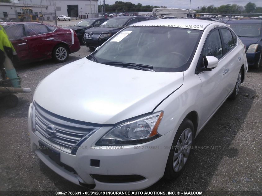 2014 NISSAN SENTRA S/SV/SR/SL 3N1AB7AP5EL665461