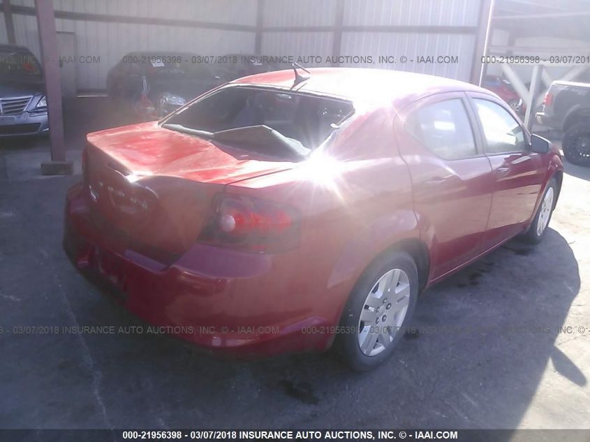 2013 DODGE AVENGER SE 1C3CDZABXDN627291