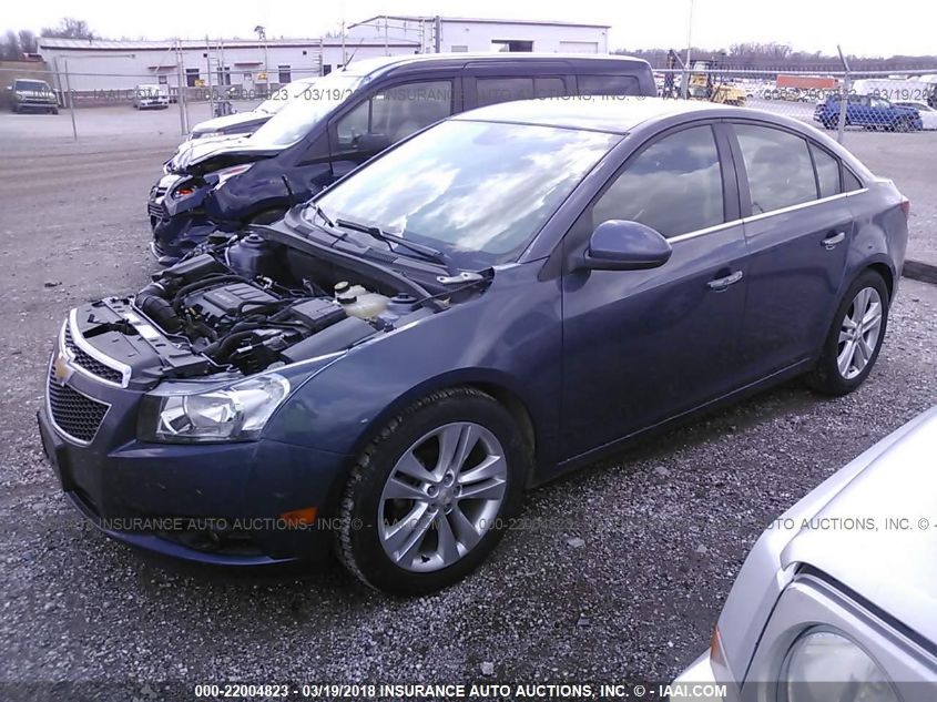 2014 CHEVROLET CRUZE LTZ 1G1PG5SB9E7183847