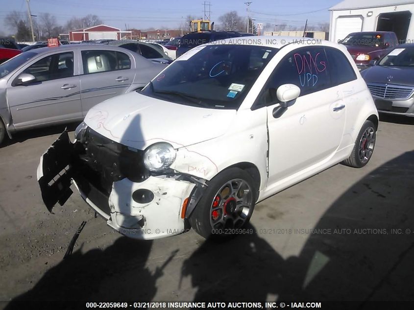 2013 FIAT 500 SPORT 3C3CFFBR3DT750368