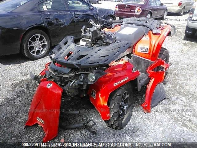 2014 CAN-AM OUTLANDER 500 XT 3JBLKHK10EJ000181
