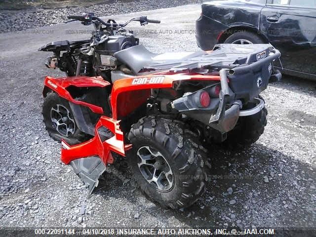 2014 CAN-AM OUTLANDER 500 XT 3JBLKHK10EJ000181