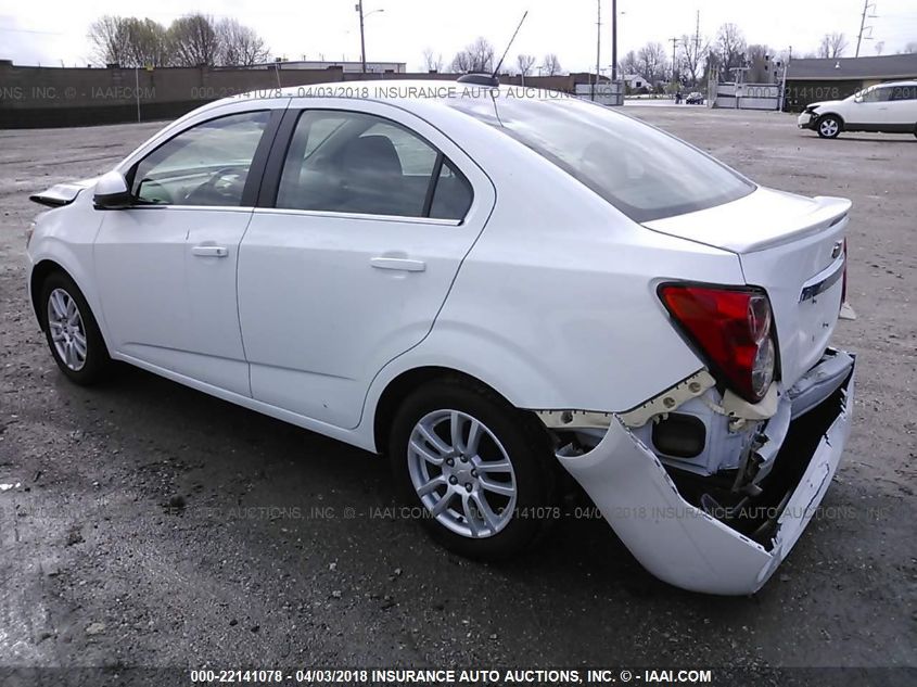 2015 CHEVROLET SONIC LT 1G1JC5SH5F4142270