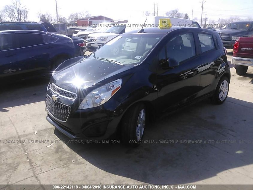 2014 CHEVROLET SPARK 1LT KL8CD6S93EC522197