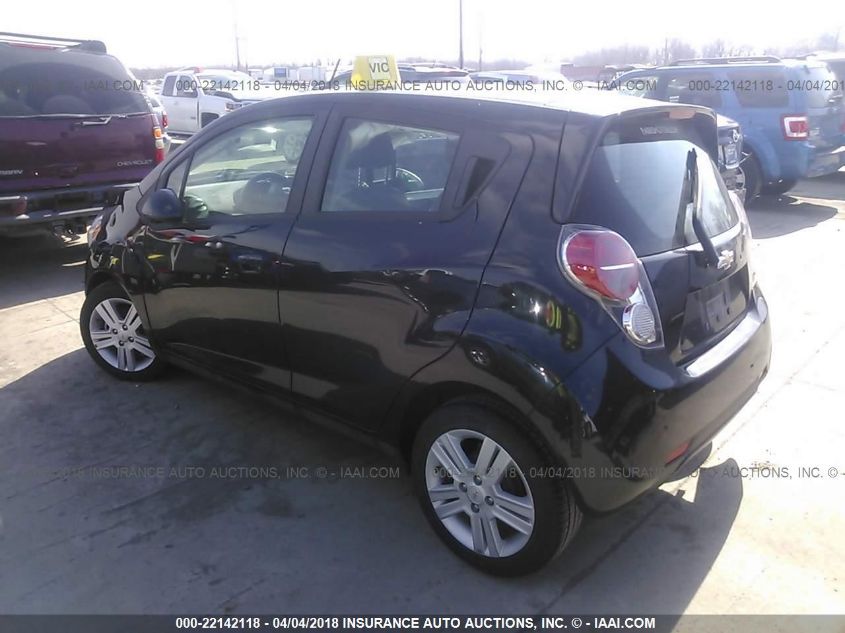 2014 CHEVROLET SPARK 1LT KL8CD6S93EC522197