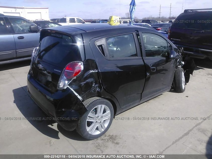 2014 CHEVROLET SPARK 1LT KL8CD6S93EC522197